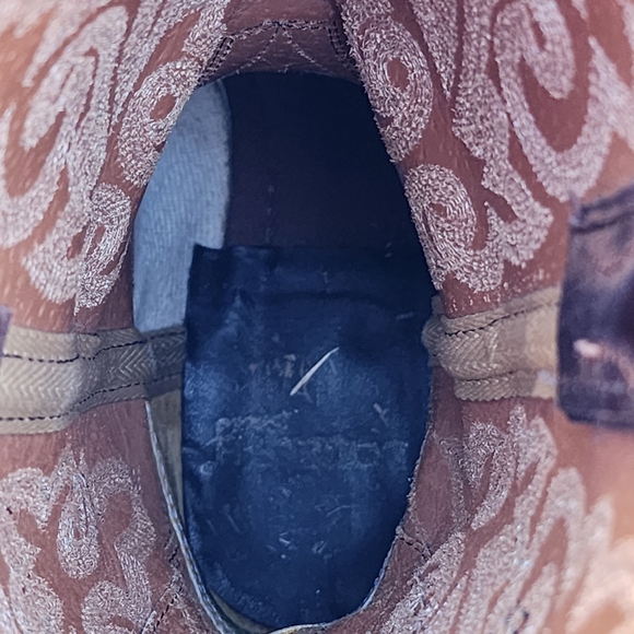 Women's Double H Western Cowgirl boots leather boots size 8.5 cowboy boots - Picture 3 of 15